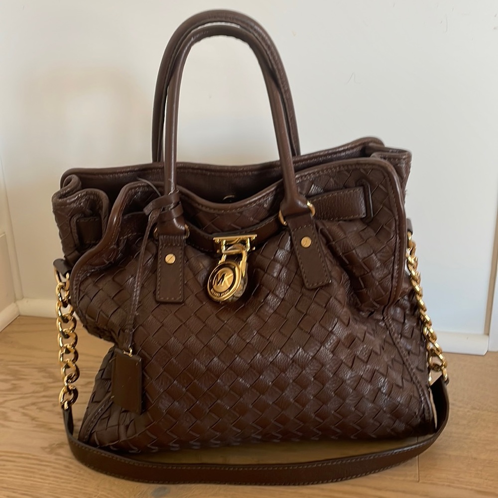 Michael Kors Brown Leather Purse